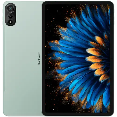 Tableta Blackview MEGA2, Ecran FHD+ 60Hz 12inch, 12GB RAM, 256GB Flash, Android 15, Unisoc T615, 16MP+8MP, 9000mAh, 18W, Stylus, Face Unlock, 4G, Dual SIM + Husa, Mouse, Tastatura (Verde)