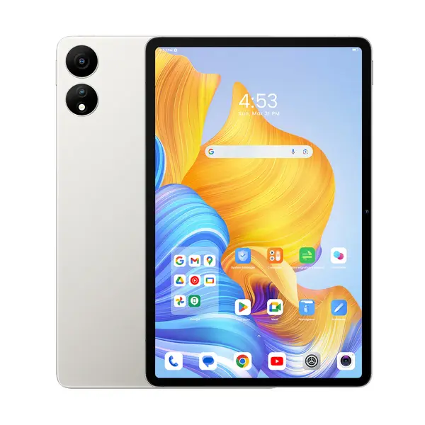 Tableta Blackview Oscal ELITE1, Argintiu, 4G, Display 12,1 2.5K, Android 14, 24GB RAM(8GB+16GB extensibil), 256GB ROM, Helio G99, 8800mAh, 33W, Stylus Pen, ArcSoft 9.0, Face ID, Dual SIM