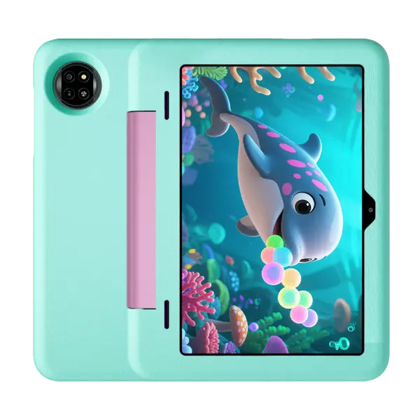 Tableta Blackview Tab 20 Kids, Verde, 10.1 , HD+ IPS 60Hz, 12GB RAM (4GB + 8GB Extensibili), 64GB ROM, 8MP, Android 15, Unisoc T310, Mod PC, Google Kids Space, 6600 mAh, 10W, Wi-Fi