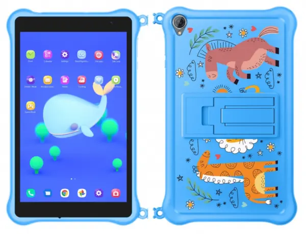 Tableta Blackview Tab 5 Kids Albastru, IPS 8.0 HD, 3GB RAM, 64GB ROM, Android 12, RK3326S Quad-core, GPS, 5580mAh