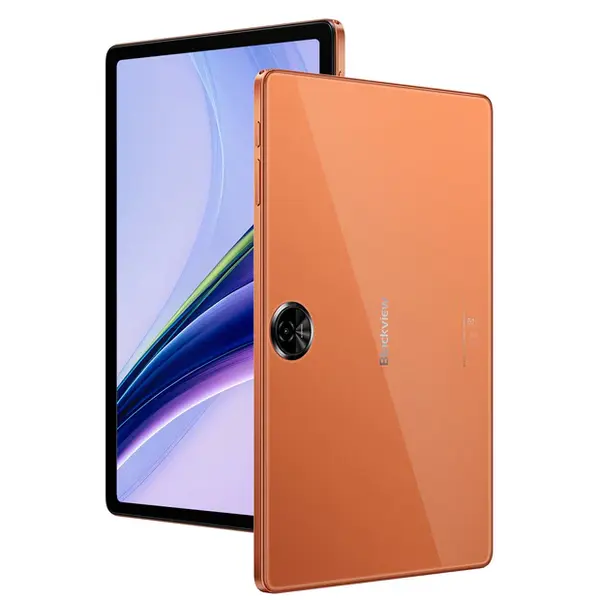Tableta Blackview ZENO 5, Portocaliu, 4G LTE, 11 IPS 90Hz, 12GB RAM (3GB + 9GB extensibili), 128GB, Android 16, Unisoc T7250, 8300mAh, Doke AI 2.0, Gemini AI, Dual SIM
