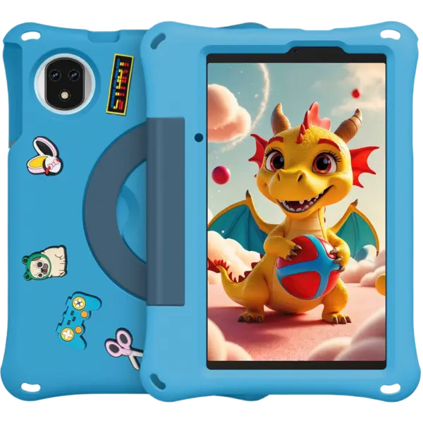 Tableta copii Ulefone Tab A9 Pro Kids, 4G, Dual SIM, 8.68 90Hz, Wi-Fi, 8GB RAM, 128GB, Dual Speakers, Android 15, Blue