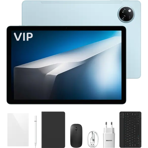 Tableta Doogee Tab A9 Pro Plus VIP, Wi-Fi, 11-inch 90Hz IPS, 6GB RAM, 128GB, Stereo Speakers, Android 15, Blue
