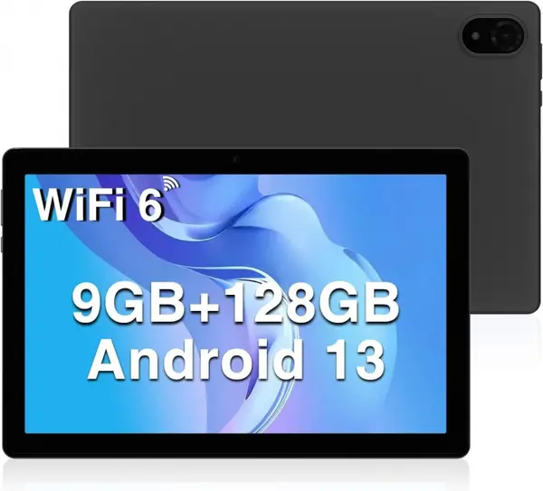 Tableta Doogee U10 Grey, 10.1 IPS HD, Android 15, 16GB RAM (4GB+12GB extensibili), 128GB ROM, Quad Core RK3562, 5060 mAh, wifi6, TUV, Aplicatii Copii