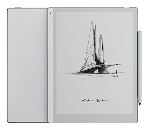 Tableta ePaper Onyx BOOX GO 10.3, Ecran HD Carta 1200 10.3inch, 4GB RAM, 64GB Flash, Wi-Fi 5, Bluetooth, Microfon, Boxe, USB-C, Android 12 (Alb)