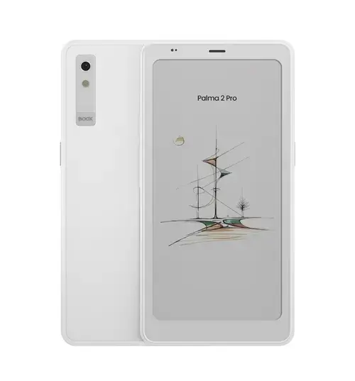 Tableta ePaper Onyx Boox Palma 2 Pro, 6.13inch Kaleido 3, Procesor Octa-Core + BSR, 8GB RAM, 128GB Flash, 16MP, Wi-Fi, Bluetooth 5.1, 5G, Dual SIM, Android (Alb)