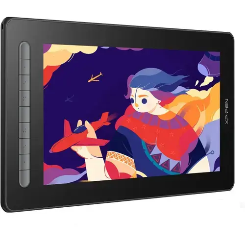 Tableta grafica XP-PEN Artist 16 GEN 2, 15.4inch FHD Laminat, TILT, USB Type-C, 94% RGB, include Pen X3 Elite, Manusa, 10 varfuri de rezerva (Negru)