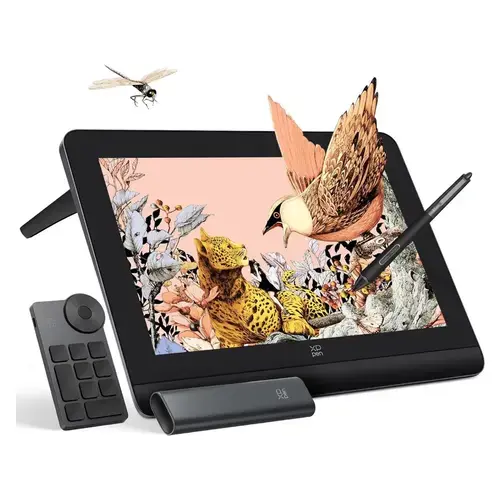 Tableta grafica XP-PEN Artist 16 Pro Gen 2, 16K X3 Pro Smart Chip Stylus, 99.8% sRGB, IPS, 16:9, 2560 x 1600, 5080 LPI, PS 16384, 200 RPS, Negru