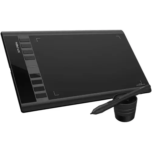 Tableta grafica XP-PEN Star 03 v2, 10x6inch, USB, 8 Butoane, 8192 niveluri presiune, include Pen-Stand, 8 varfuri de rezerva