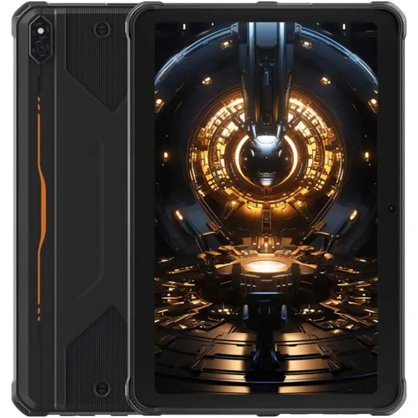 Tableta HOTWAV R8 Rugged, Portocaliu , 4G LTE, Ecran 10.1 HD+, 12GB RAM (4GB + 8GB extensibili), 128GB, Android 14, 10800mAh, Dual SIM