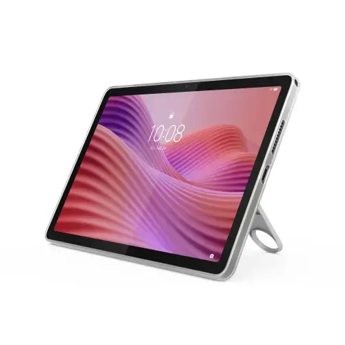 Tableta Lenovo Tab TB311FU, Procesor Mediatek Helio G85 Octa-Core 1.8GHz, Ecran TFT LCD 10.1inch, 4GB RAM, 128GB Flash, 8MP, Wi-Fi 5, Bluetooth, Android 14 + Husa Clear Case (Gri)