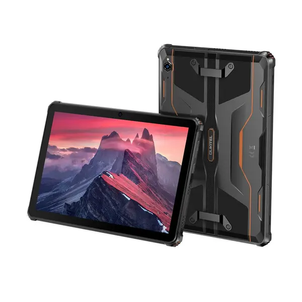 Tableta Oukitel RT9, Orange, 4G, 10.1 FHD, Android 14, 24GB RAM (6GB + 18GB RAM extensibil), 256GB ROM, 16MP + 16MP, Baterie 11000mAh, Dual SIM