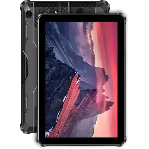 Tableta Oukitel RT9 Rugged, Procesor Unisoc T606 Octa-Core 1.6GHz, Ecran IPS LCD 10.1inch, 6GB RAM, 256GB Flash, 16MP, Wi-Fi, Bluetooth, 4G, Dual SIM, Fara incarcator (Negru)