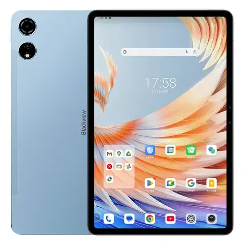 Tableta PC Blackview MEGA 3, 4G LTE, 12.1 2.5K 90Hz, 12GB RAM, 256GB Flash, Android 15, DokeAI, Procesor MediaTek G100, Camere 50MP+2MP+13MP, 8800mAh, 33W, Face Unlock, Dual SIM (Albastru)