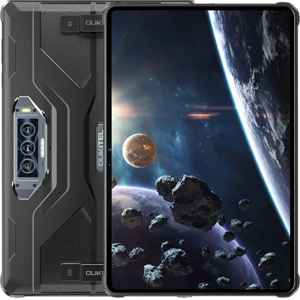 Tableta rugged Oukitel RT8, 4G, Wi-Fi, 11 2K, Helio G99, 6GB RAM, 256GB, 4-Difuzoare, NFC, GPS, 20000mAh, Android 14