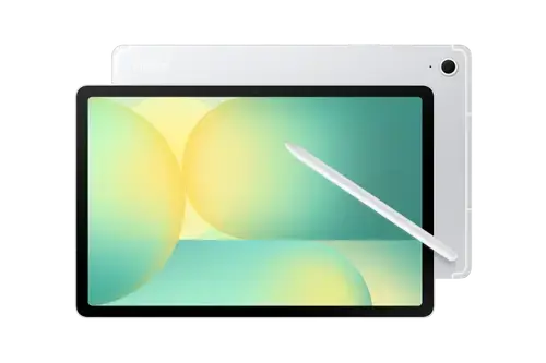 Tableta Samsung Galaxy Tab S10 FE 5G, Procesor Exynos 1580 Octa-Core, Ecran TFT 90Hz 10.9inch, 12GB RAM, 256GB Flash, GPS, Wi-Fi, Bluetooth, Android, S Pen (Argintiu)
