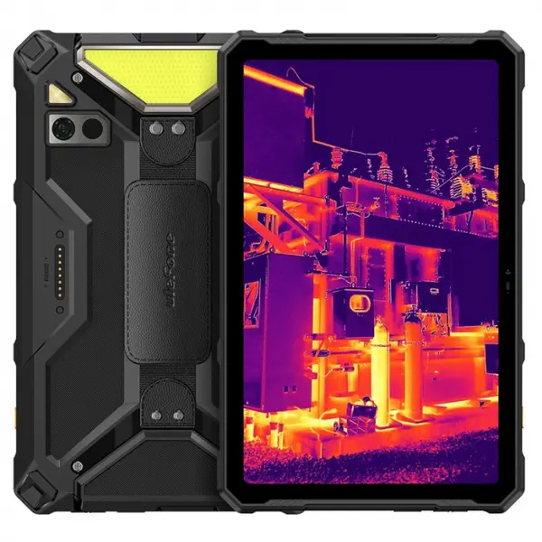 Tableta Ulefone Armor Pad 4 Ultra Thermal, Black, 5G, 10.36 FHD+, Android 14, 16GB RAM (8GB + 8GB extensibili), 256GB ROM, 50MP, 11800mAh, Dual SIM