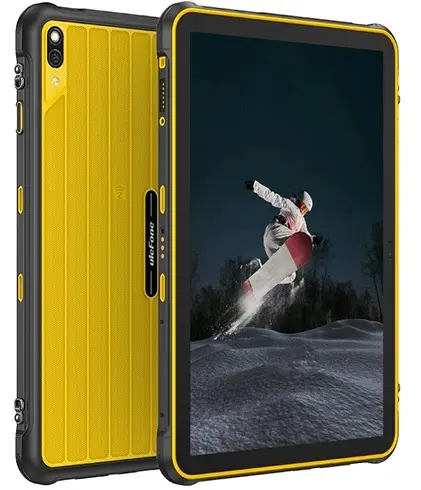 Tableta Ulefone RugKing Pad 2 Pro Galben, 4G, 10.1, ³ HD+ 90Hz, 16GB RAM (8GB+8GB extensibili), 128GB ROM, Extindere pana la 2TB, Camera 48MP+8MP, Android 16, Unisoc T7250, Baterie 10200mAh, Dual SIM