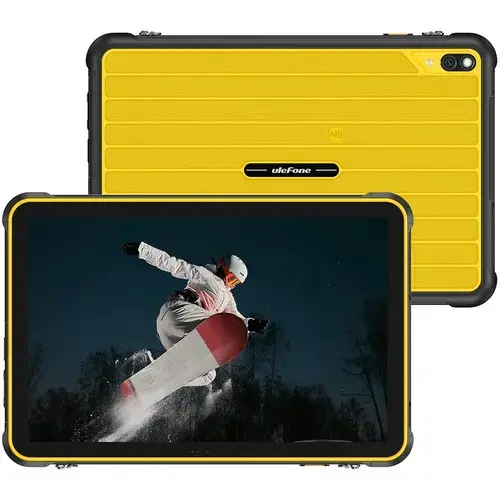 Tableta Ulefone RugKing Pad 2 Pro, Procesor Unisoc T7250, Ecran HD+ 90Hz 10.1inch, 8GB RAM, 256GB Flash, 48MP, GPS, 4G, NFC, Android (Galben)