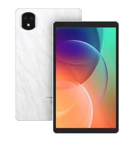 Tableta Ulefone Tab A9 Pro, Alb, 4G, 8.68, ³ HD+ 90Hz, 8GB RAM (4GB + 4GB Extensibili), 128GB ROM, Android 15, Helio G91, 12MP, Widevine L1, Certificare TUV, 5040mAh, 18W, Dual SIM