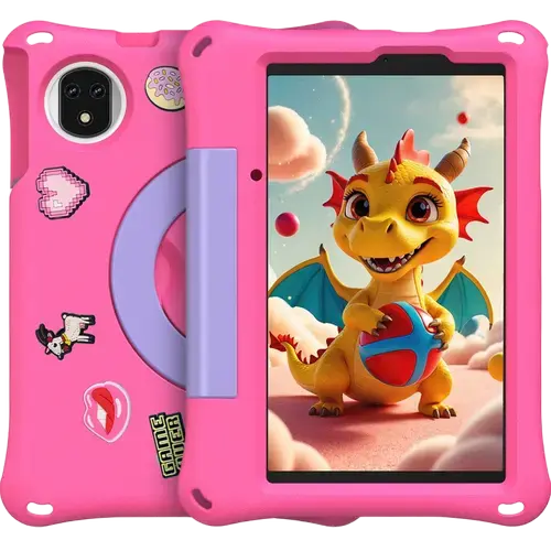 Tableta Ulefone Tab A9 Pro Kids, Procesor MediaTek Helio G91 Octa-Core, Ecran IPS LCD 8.68inch, 4GB RAM, 128GB Flash, 12MP+13MP, Wi-Fi, Bluetooth, 4G, Dual SIM, Android 15 (Roz)
