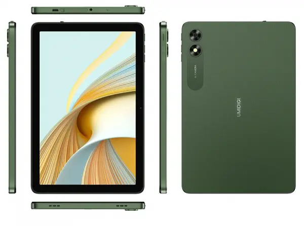 Tableta Umidigi G3 Tab Verde, 4G, 10.1 , Android 13, 3GB RAM, 32 GB ROM, 6000 mAh, Face Id, Dual SIM