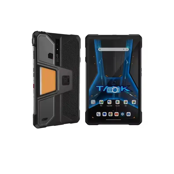 Tableta Unihertz 8849 Tank Pad cu Proiector Video DLP, 5G, Baterie 21000mAh, Android 14, Display 10.95 inch FHD+, 120 Hz, Memorie 32GB RAM (16GB + 16GB extensibili), 512GB ROM, Camera 50MP