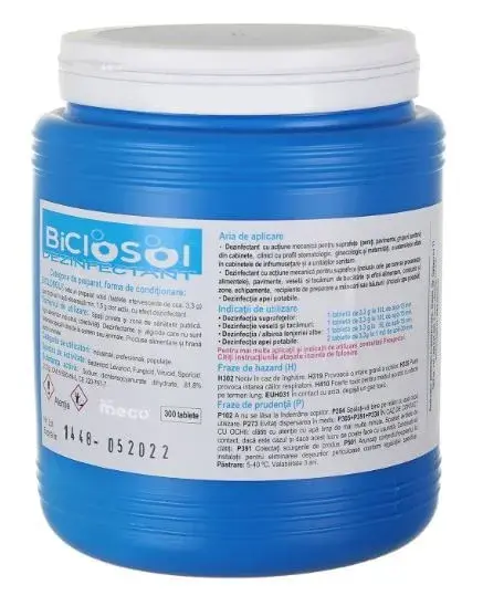 Tablete cloramina BICLOSOL XTC1 1kg 300 bucati Tablete cloramina 1 kg 300 bucatiXTC1