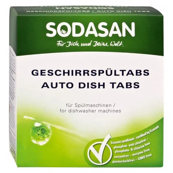 Tablete masina de spalat vase bio 25buc Sodasan