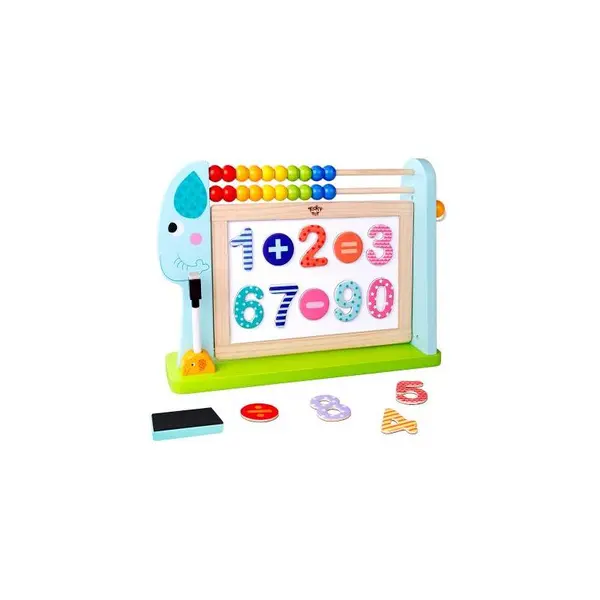Tablita din lemn cu Abac Tooky Toy