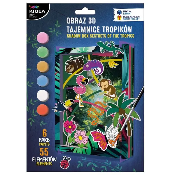 Tablou 3D Kidea – Misterul Tropicelor