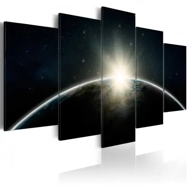 Tablou - Blue planet - Earth 200x100 cm