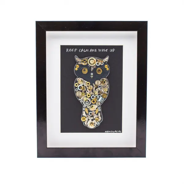 Tablou Bufnita - Colectia SteamWall | ArtMyWay