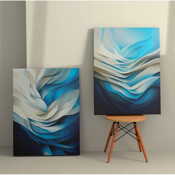 Tablou Canvas (2 bucăți) Honey 7, Multicolor, 110x70 cm