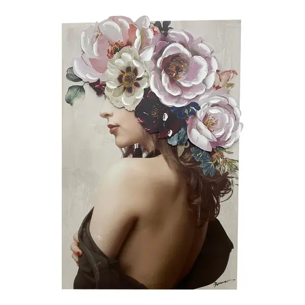 Tablou canvas Bezira, Multicolor, 60x90 cm