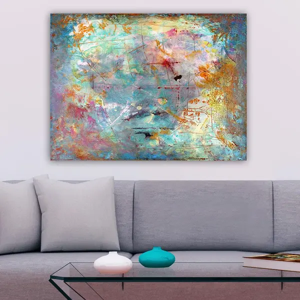 Tablou Canvas Hope, Multicolor, 100x70 cm