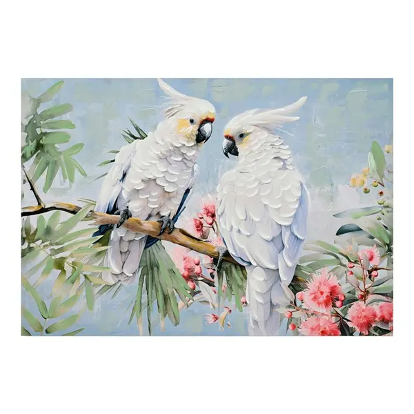 Tablou canvas Parote, Pako World, 100x3x100 cm