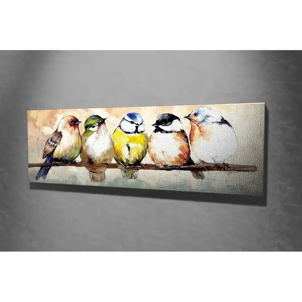 Tablou Canvas PC126, Multicolor, 80x30 cm