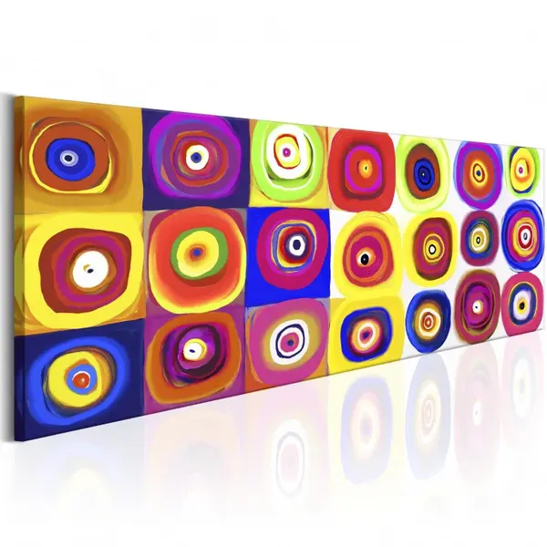 Tablou - Colourful Carousel 135x45 cm