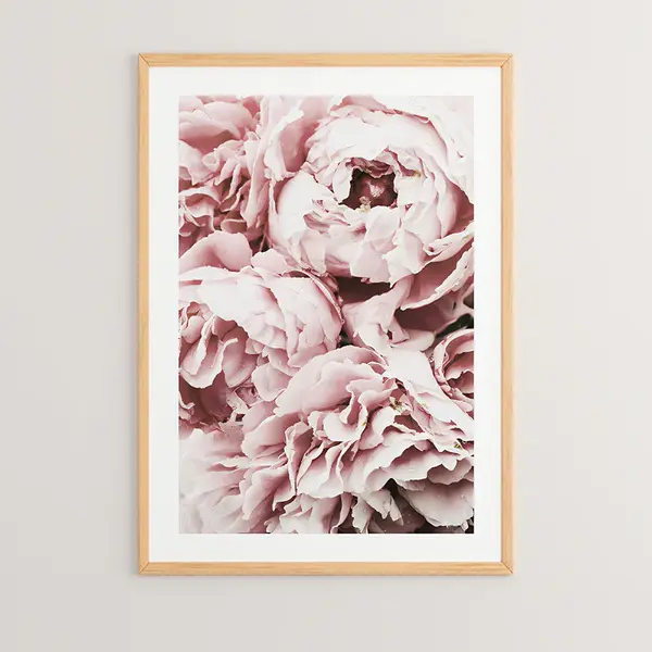 Tablou decorativ Frese, Roz, 33x48 cm