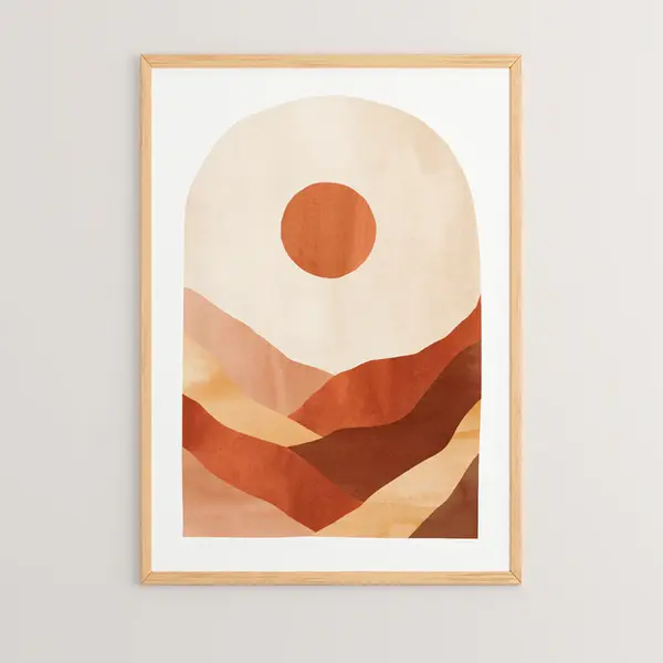 Tablou decorativ Seby, Multicolor, 33x48 cm