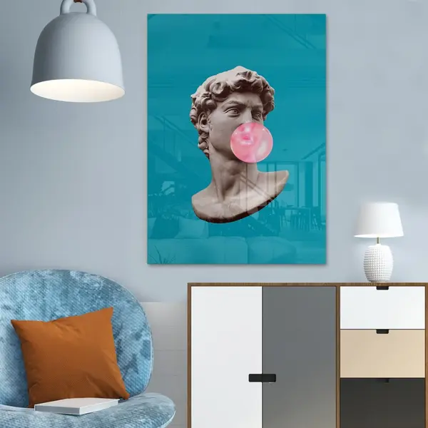 Tablou din sticlă temperată CAM3711 Multicolor 40x60 cm