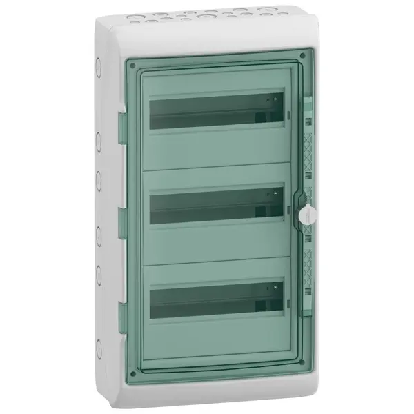 Tablou electric aparent Kaedra, Ip 65, 3 X 12 Module, Usa Transparenta, Schneider, 13985