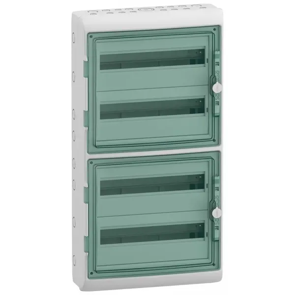 Tablou electric aparent Kaedra, Ip 65, 4 X 18 Module, Usa Transparenta, Schneider, 13987