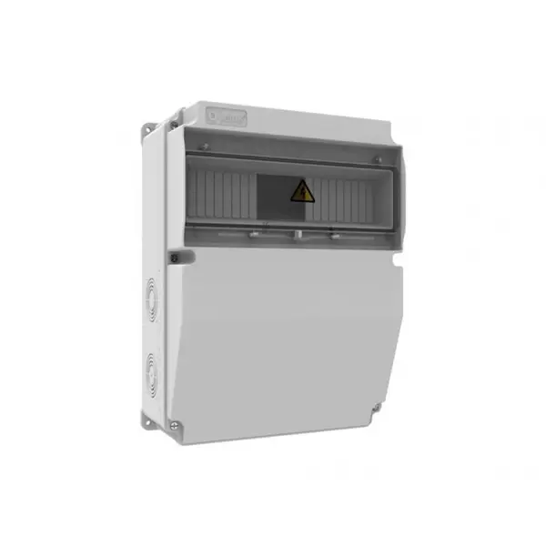 Tablou electric Bemis BH6-6000-0000, aparent, IP44, 245x325x138 mm, ABS, gri, sina automata, 2 terminale, halogen free