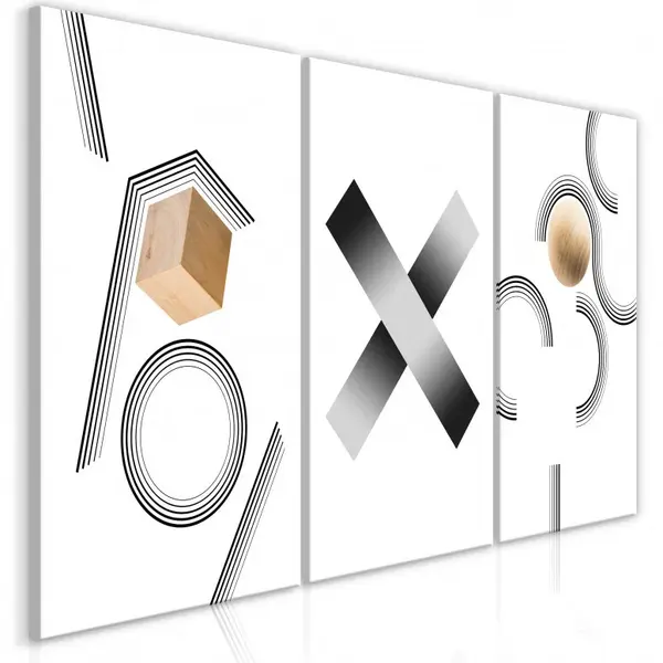 Tablou - Geometry (Collection) 60x30 cm