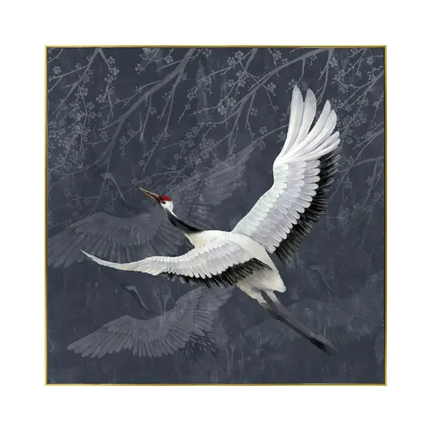 Tablou GOLENT CRANE 83 CM - Default Title