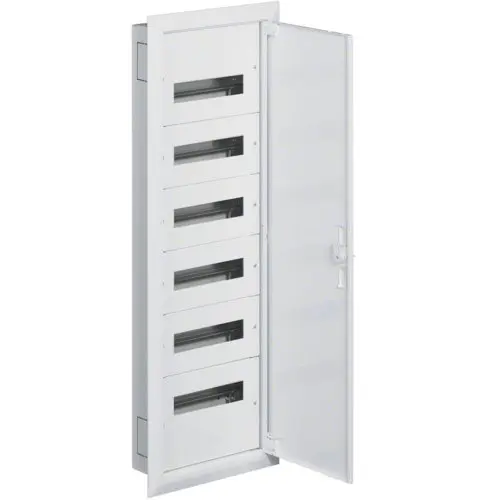 Tablou incastrat, usa opaca 72 module( 6x12 M ) Hager FW612F