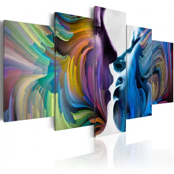 Tablou - Kiss of Colours 200x100 cm