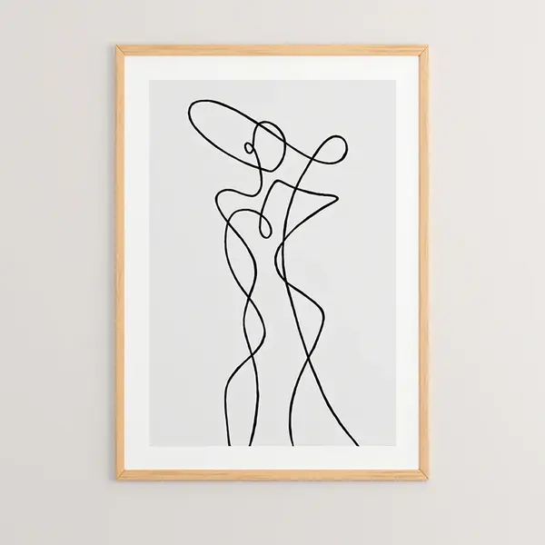 Tablou Ladia, Multicolor, 33x48 cm